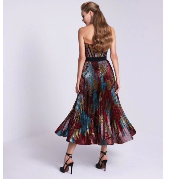 MNM Couture Nour Fathallah 591 Black Evening Dress - Picture 2 of 6